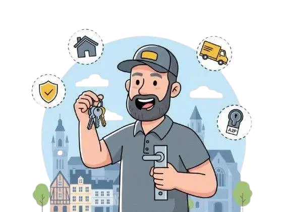 Illustration serrurier rennes